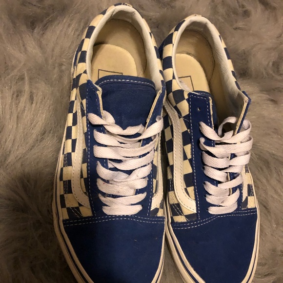 Vans Blue Check Old School - Picture 2 of 3